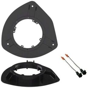 Front Door Speaker Install Mount Bracket Plate + Wire Harness Made for Chevrolet Trailblazer 2002–2009; for GMC Envoy 2002 – 2009; Oldsmobile Bravada 2002–2004