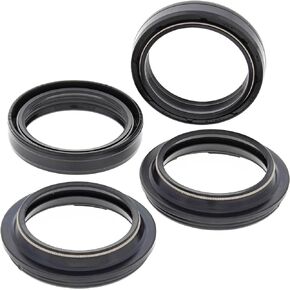 All Balls Racing 56-135 Fork and Dust Seal Kit Compatible with/Replacement for Suzuki Triumph Yamaha