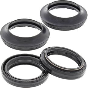 All Balls Racing Fork Seal & Dust Seal Kit compatible with/replacement for Beta Evo 2T 125, Evo 2T 200 09-16, 56-166