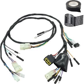 Wiring Harness, Main Electrical Wire Harness for Honda TRX400 TRX400EX Sportrax 400 1999-2004 (OEM# 32100-HN1-000)