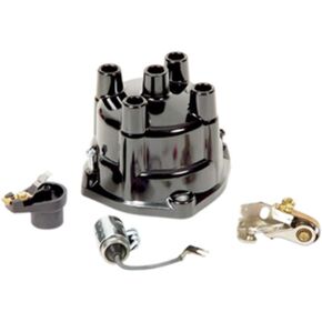 Ignition Distributor Cap, Rotor, Points, Condenser tune up Kit for Mercruiser 3.0 2.5 3.7 2.5L 3.0L 3.7L 393-9459Q1
