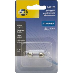 Hella DE3175SB Bulb 3175 12V 10W Sv8.5-8 T3.25 10X31 Sb