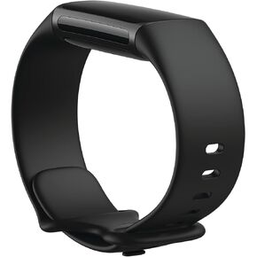 Fitbit Charge 5 Infinity Accessory Band, Official Product, Black, Large