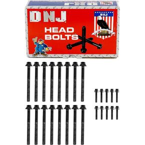 DNJ HBK1160 Head Bolt Kit/for 2003-2016/ Chrysler, Dodge, Jeep, Ram/ 5.7L, 6.1L, 6.4L/ V8/ 16V/ OHV/ 345cid, 370cid, 392cid/ Electric/Gas