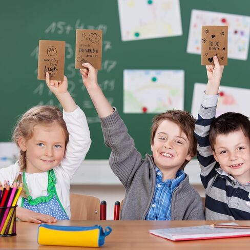 20 حزمة من دفاتر الملاحظات للأطفال من JPSOR، مجلة صغيرة، دفاتر ملاحظات كرافت صغيرة، دفاتر ملاحظات مرحة مقاس 3.5 بوصة × 5.5 بوصة، دفتر ملاحظات مبطن مع 10 تصميمات سعيدة مختلفة للطلاب، والمكاتب، واللوازم المدرسية in Kuwait