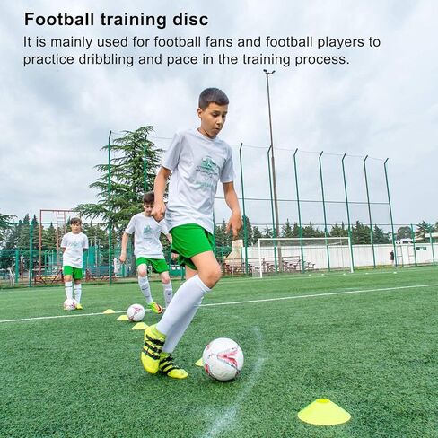 2023 Upgraded Speed Agility Ladder Training Equipment, 12 Rung 20Ft Agility Ladder, 12 Disc Cones, 4 Steel Stakes, Resistance Parachute for Soccer, Sports, Footwork, Basketball, Feet Exercise in Kuwait