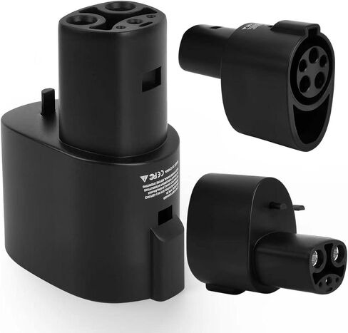 محول شحن J1772 إلى Tesla مع قفل [فحص الأمان] 80 أمبير / 250 فولت تيار متردد - متوافق مع الطراز 3/Y [فقط لأصحاب Tesla] in Kuwait