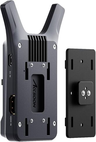 جهاز إرسال الفيديو اللاسلكي Accsoon CineView Nano، 1080p 60 إطارًا في الثانية، زمن الوصول 0.06 ثانية، نطاق 500 قدم يصل إلى 4 أجهزة مراقبة نظام نقل الفيديو اللاسلكي HDMI للكاميرات بدون مرآة يدعم iOS/Android in Saudi Arabia
