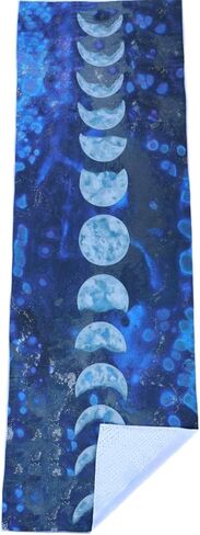 Yoga Towel | Yoga Mat Towel | Yoga Towels for Hot Yoga Non Slip | Hot Yoga Towel | w/Silicone Dots & Corner Pockets | Workout Towel | Chakra in Saudi Arabia