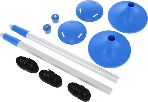 BISupply Adjustable Boat Cover Support Poles with Straps - 1pk 23.5-56in Fishing Extendable Boat Cover Pole Support Set in Saudi Arabia