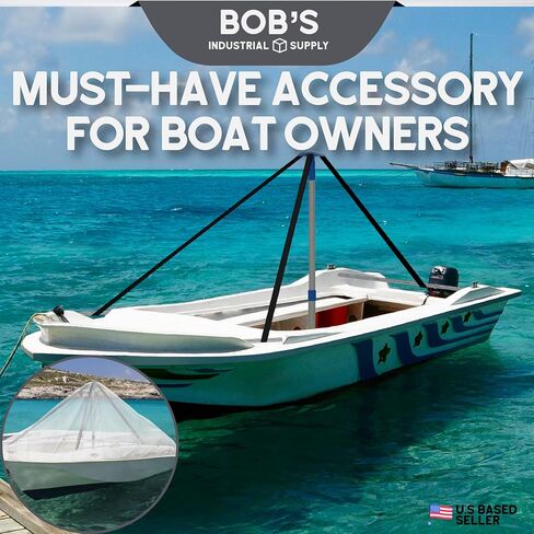 BISupply Adjustable Boat Cover Support Poles with Straps - 1pk 23.5-56in Fishing Extendable Boat Cover Pole Support Set in Saudi Arabia