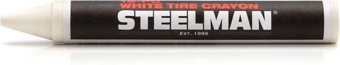 Steelman White Tire Marking Crayons for Mechanics, Mark Tire Damage, Box of 12 in Saudi Arabia