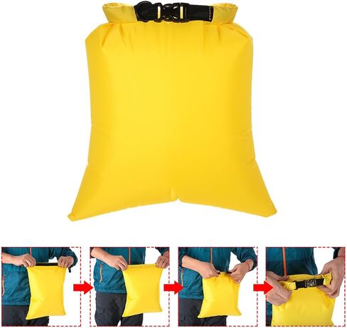 LIXADA Waterproof Dry Bags, 5 Pack Ultimate Dry Sack - 1.5L+2.5L+3.5L+4.5L+6L Lightweight, Roll Top Outdoor Dry Sacks for Kayaking Camping Hiking Traveling Boating Water Sports in Saudi Arabia