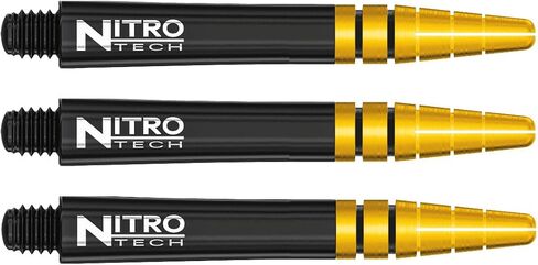 سيقان رمي السهام المتوسطة من RED DRAGON Nitrotech - مجموعتان في كل عبوة (إجمالي 6 سيقان) in Kuwait