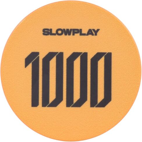 SLOWPLAY Godel Ceramic Poker Chips in Bulk, Casino Grade Ceramic Poker Chip for Texas Hold'em, Professional Chips Pack of 50 in Saudi Arabia