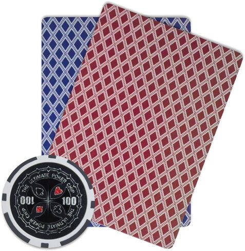 Brybelly The Ultimate Poker Chip Holo Inlay Heavyweight 14-Gram Clay Composite - Pack of 50 in Saudi Arabia