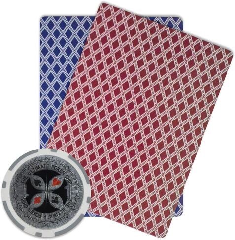 Brybelly The Ultimate Poker Chip Holo Inlay Heavyweight 14-Gram Clay Composite - Pack of 50 in Saudi Arabia