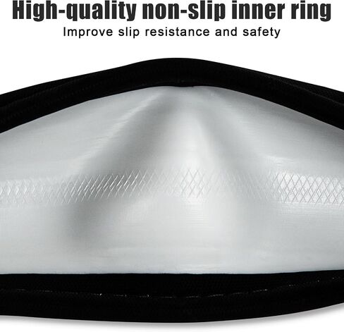 Car Steering Wheel Cover, Anti-Slip Leather Steering Wheel Covers for Diameter 14 1/2 to 15 Inch Car Wheel Covers, PU+PVC Universal Wheel Cover for Car Truck Accessories, Black in Saudi Arabia