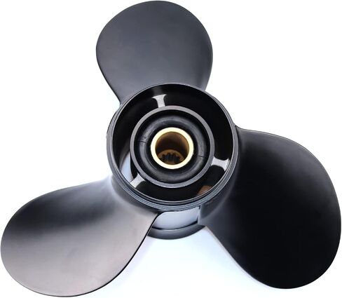 مروحة القارب تناسب محركات Johnson Evinrude 40-140 HP، 13 دعامة خارجية للأسنان، RH، الألومنيوم، مراوح OEM لـ 50 60 E-TEC 65 70 75 85 88 90 100 110 112 115 120 125 135 HP in Saudi Arabia
