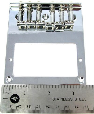 Telecaster(tm)-لوحة جسر جيتار كهربائي من الكروم ذات تحميل علوي من أجل Humbuckers in Saudi Arabia