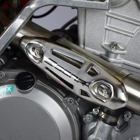 غطاء كاتم صوت واقي من حرارة العادم العالمي لـ 4 أشواط متوافق مع KTM SXF EXCF XCF XCFW SHERCO SEF SEFR HUSQVARNA FE FC FX GASGAS MCF ECF BETA in Saudi Arabia