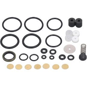 12V PCP Air Compressor Replacement Parts 30mpa Metal PVC Sealing Ring Piston Ring Set for High Pressure Pump