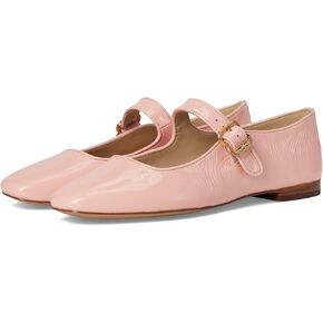 Sam Edelman Women's Michaela Mary Jane Flat, Pink Rosette, 7