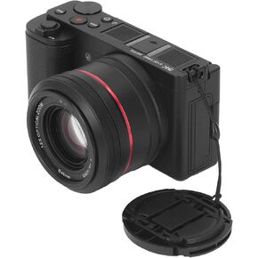 Digital Camera, 5K HDR 30fps 64MP Micro SLR Camera with 3.2in IPS Flip Touchscreen, 12X Optical Zoom, Cordless Fidelity Connectivity, Multi Modes Camera