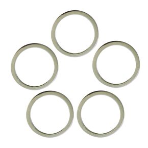 Saw Reducing Rings Saw Blade Bore Bush Saw Blade Conversion Rings for Adapting Angle Grinder Cutting Disc (20mm*16mm, 5 Pcs)