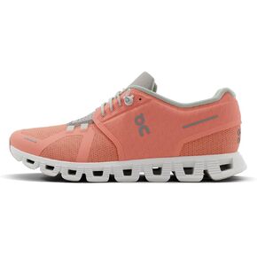 On Women's Cloud 5 Sneaker, Flamingo/Pearl, 7