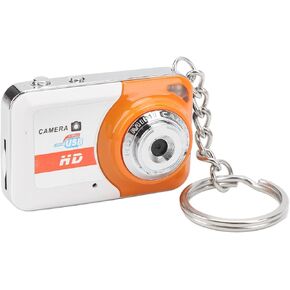 Pomya Mini DV Camera, Small Video Camera Recorder Motion Detection Support 32G Memory, USB Mini Camera Keychain Video Recorder for Webcam, Kids Students ()