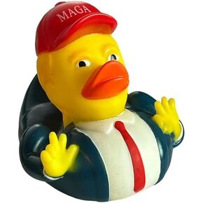 Rubber Bath Trump Duck Great for Ducking Birthdays Funny Collector's Gift