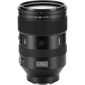 Viltrox AF 135mm F1.8 LAB FE Full Frame Lens for Sony E Mount, AF 135mm F1.8 FE Auto Focus Telephoto Prime Lens with HyperVCM Motor