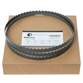 Dark Stone DS23424 Carbide-Tipped Band Saw Blade 142 Inch x 3/4 Inch, 2 TPI for Tough resaw