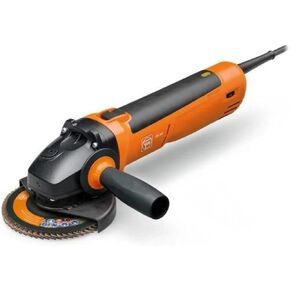 Fein 5" Compact Angle Grinder with Brushless PowerDrive Motor and Variable Speed - Advanced Safety Features and Dust Protection for Stainless Steel - CG 15-125 BL Inox - 72228660120