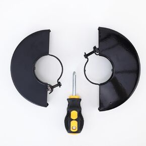 Angle Grinder Guard 5",6" Satey Guard Protector Grinding Wheel Cover Cut-Off Wheel Guard with Screwdriver