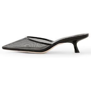 Slippers for Women Women Kitten Heels Mules Closed Pointed Toe Slip on Backless Stiletto Slingback Heels Dress Pumps Shoes