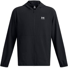 Under Armour 1386555-1-SM UA Vibe Woven Windbreaker Black SM