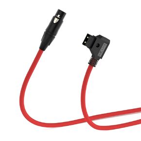 كابلات Alvin's XLR 4 Pin أنثى إلى D-TAP Cable لـ Sony Venice F5 F55 SXS ، للمساعد الباناسوني