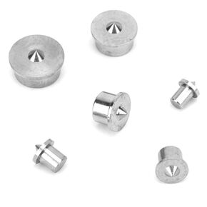 6PCS Dowel and Tenon Drill Center,4MM, 5MM, 6MM, 8MM, 10MM, 12MM Wood Dowel Center Point Pin,for Marking Exact Drill Location