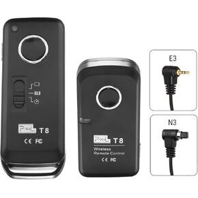 Camera Wireless Shutter Release Remote Control for Canon EOS R5 C, R3, R6, 5D, For Fujifilm GFX 50S II, for Olympus E-M1 Mark III, E-M5 III;Replaces Canon TC-80N3, RS-60E3, Fuji RR-100, Olympus RM-CB2