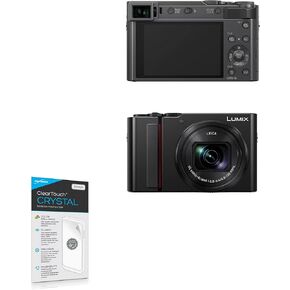 BoxWave Screen Protector Compatible with Panasonic Lumix DC-ZS200 - ClearTouch Crystal (2-Pack), HD Film Skin - Shields from Scratches for Panasonic Lumix DC-ZS200