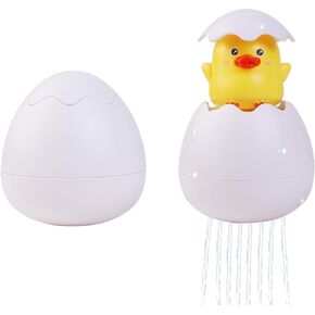 Easter Eggs Basket Stuffers,Baby Bath Toys for Toddlers 1-3 Old Years,Sensory Toys Kids Bathtub Hatching Swimming Pool Bath Toy Gifts for Infants Boys Girls Bithday Water Gun (Ducks)
