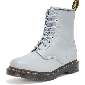 Dr. Martens Women's 1460 Faux Fur Lined Virginia Leather Boot Fashion