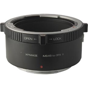 Lens Mount Adapter Compatible with Mamiya 645 Phase Schneider Lens to Fujifilm GFX Camera GFX50 GFX100