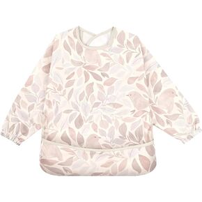 Little Dimsum Mess-Proof Baby Bibs|Infant Toddler Long Sleeve Waterproof Feeding Smock