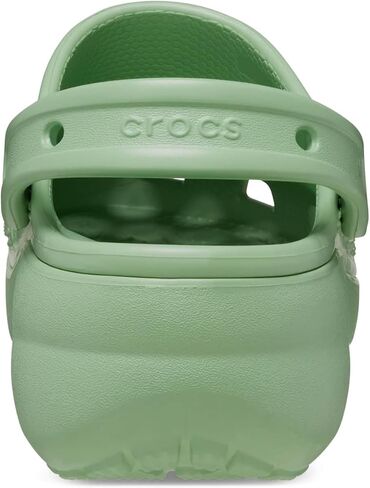 Crocs Women's Classic Platform Clog, Fair Green, 8 UK in Saudi Arabia