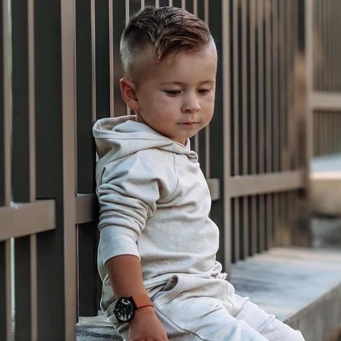 Baby Boy Sweatsuit Outfits Solid Color Hoodie Sweatshirt Sweatpants Toddler Infant Spring Fall Clothes Set in Saudi Arabia