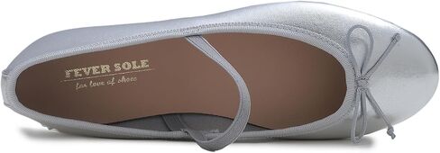 FEVERSOLE Women's Soft Cushion Padded Comfort Round Toe Mary Jane Elastic Fashion Ballet Flats Walking Shoes in Kuwait