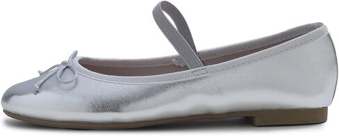 FEVERSOLE Women's Soft Cushion Padded Comfort Round Toe Mary Jane Elastic Fashion Ballet Flats Walking Shoes in Kuwait